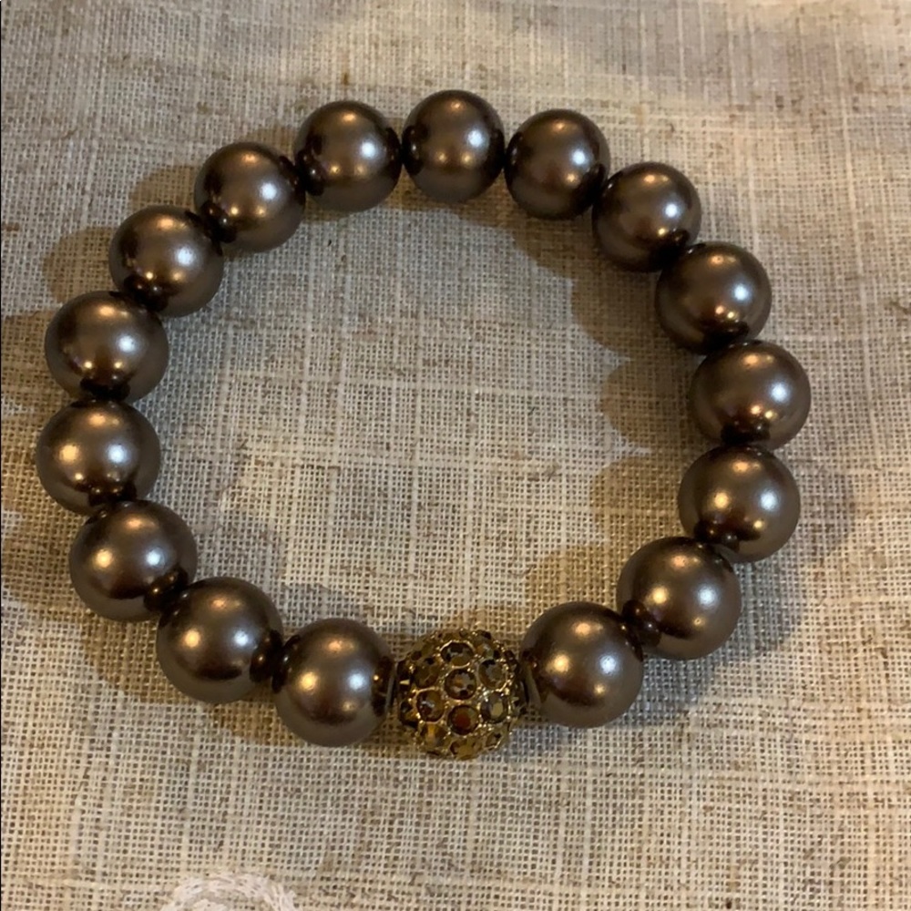 Stella and Dot platinum bracelet